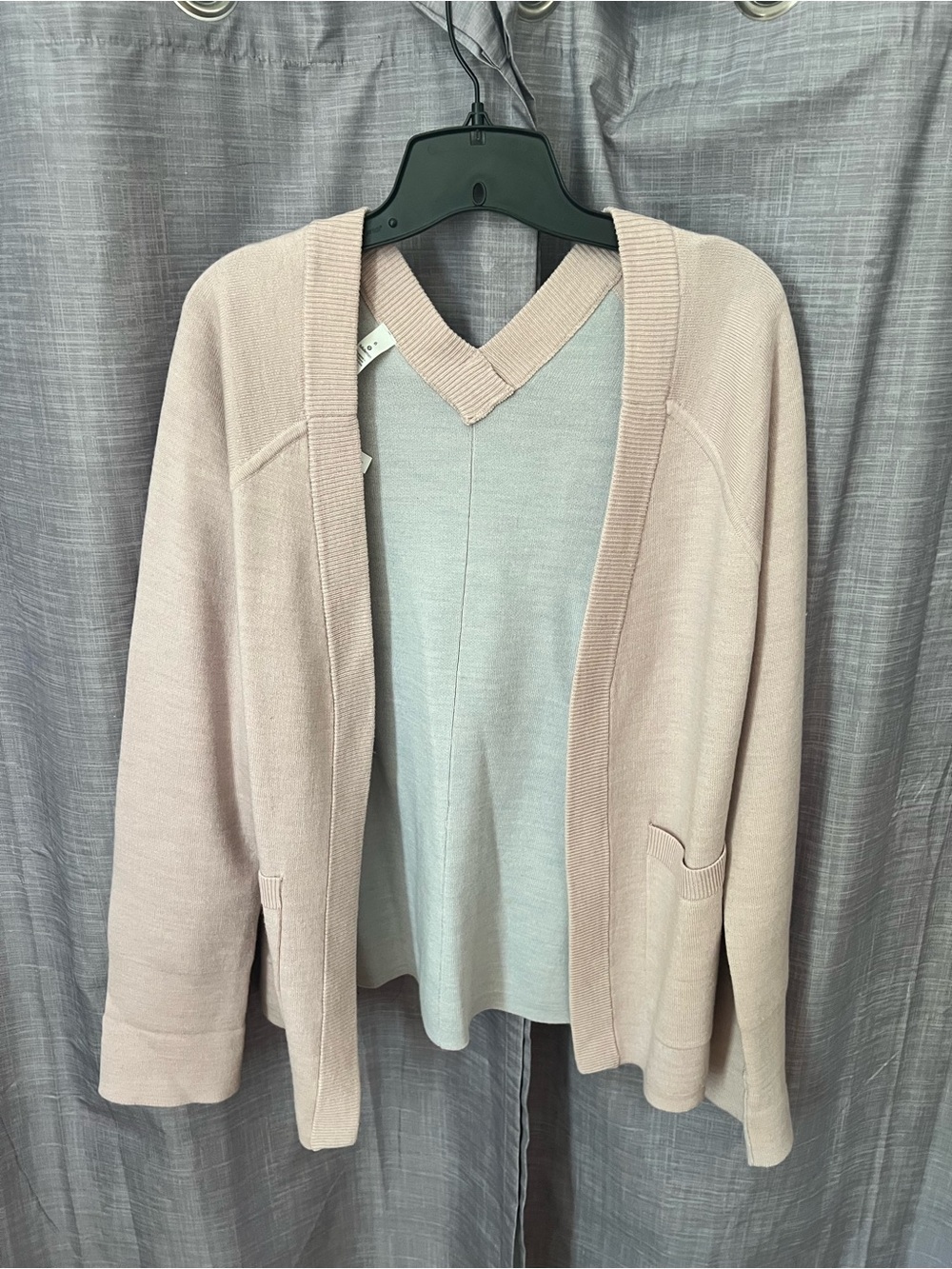 Lululemon Light Pink Open-Front Women's Cardigan Sweater